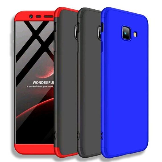 Чехол GKK 360 градусов для Samsung Galaxy J4 Plus цвет Черный | Зображення 4