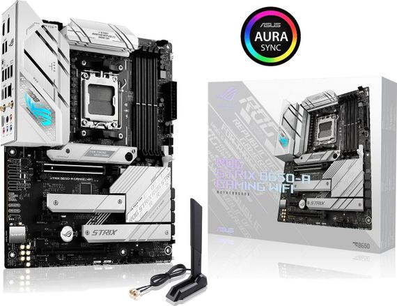 Материнcкая плата ASUS ROG STRIX B650-A GAMING WIFI sAM5 B650 4xDDR5 M.2 HDMI DP WiFi BT ATX 90MB1BP0-M0EAY0 | Зображення 7