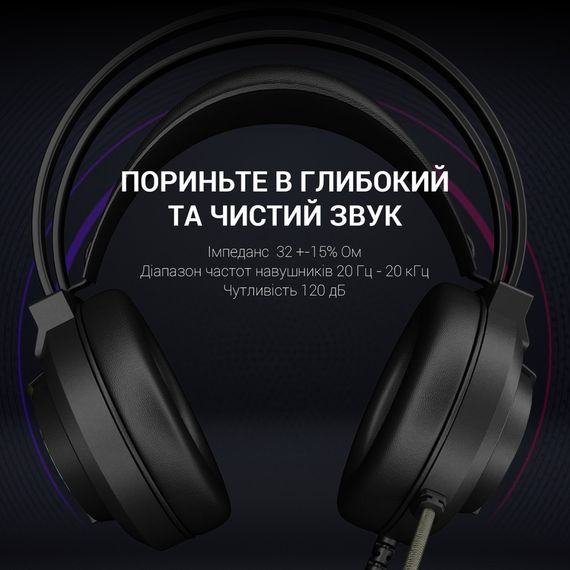 Навушники GamePro HS565 Nitro Black (HS565) | Зображення 5