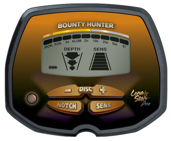 Металошукач індукціний грунтовий Bounty Hunter Lone Star Pro металошукач із сенсорним дисплеєм | Зображення 1