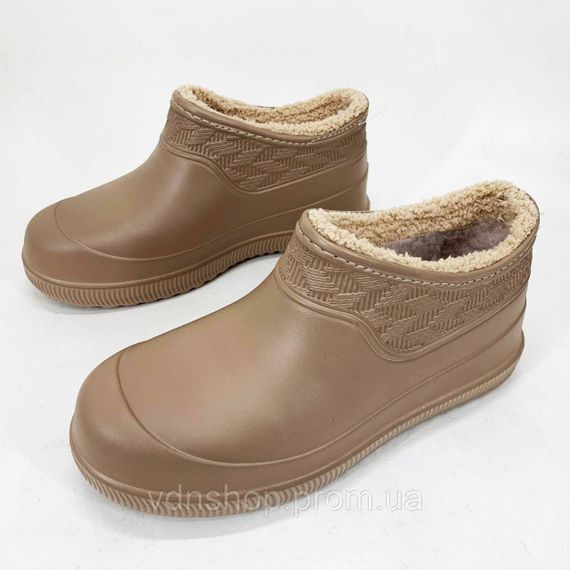 Зимние женские утепленые ботинки, Утепленные мехом бурки, Женские зимние ботинки на подошве NG-60 | Зображення 5