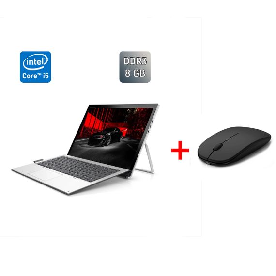 Ноутбук-трансформер Б-класс HP Elite x2 1013 G3 / 13" (3000x2000) IPS / Intel Core i5-8350U (4 (8) ядра по 1.7 - 3.6 GHz) / 8 GB DDR3 / 256 GB SSD / Intel UHD Graphics 620 / WebCam / Fingerprint б/у + Подарок Беспроводная мышь / USB