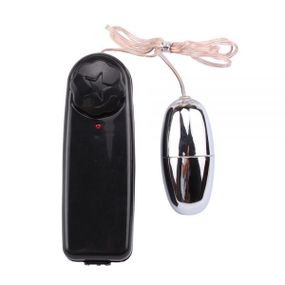 Віброяйце Power Bullet Vibe HI-BASIC, Сріблястий