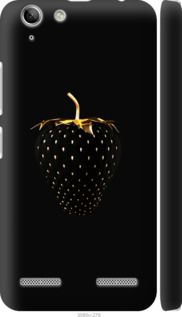 Чохол на Lenovo K5 Plus Чорна полуниця "3585m-278-24368"