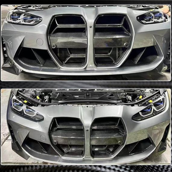 Ніздрі V1 (для G80, Карбон) для BMW 3 серія G20/21 2018- рр | Зображення 4