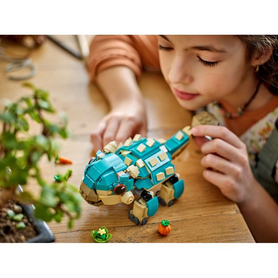 Конструктор LEGO Jurassic World Малюк Бампі: Анкілозавр (76962) | Зображення 7
