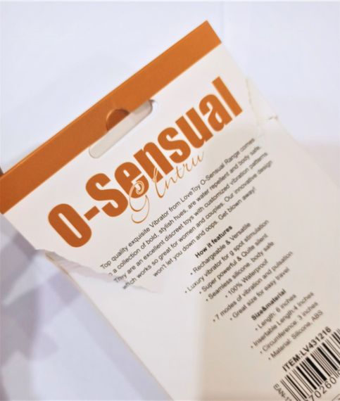 (ПОВРЕЖДЕННАЯ КОРОБКА) Мощный-компактный вибромассажер O-Sensual G Intru sexstyle | Зображення 2