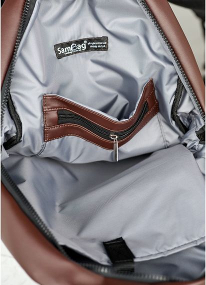 Чоловічий рюкзак Sambag ZARD LRT шоколадний 46 х 28 х 13 см (25088020m) | Зображення 1