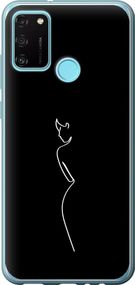 Чехол на Huawei Honor 9A Силуэт1 "4590u-1900-17620"