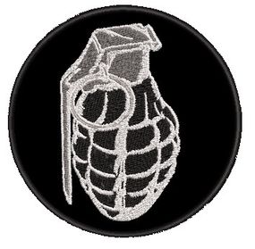 Шеврон граната (Вариант №12)