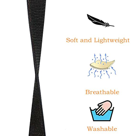 Ремінець Nylon для Apple Watch 42(ser.1-3)/44/45/46/49mm Чорний / Black | Зображення 1