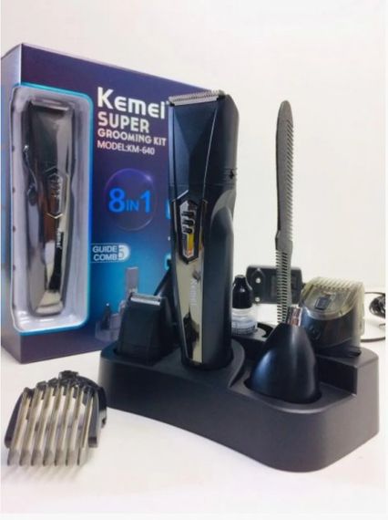 Машинка для стрижки 8в1 Kemei KM-640 (MER-13412_483) | Зображення 1