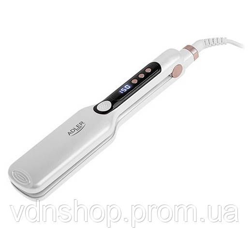 Плойка-праска для випрямлення волосся Adler AD 2325 120Вт, Ергономічна праска-випрямляч BY-97