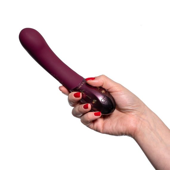 Вібратор для точки G Hot Octopuss KURVE, Treble and Bass Technology, 2 мотори, м’який кінчик | Зображення 3