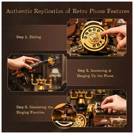 Конструктор Pantasy Original - Retro Phone (85018) | Зображення 3