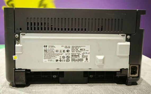 Принтер HP LaserJet P1006 / Лазерная монохромная печать / 600x600 dpi / A4 / 16 стр/мин / USB 2.0 б/у | Зображення 4