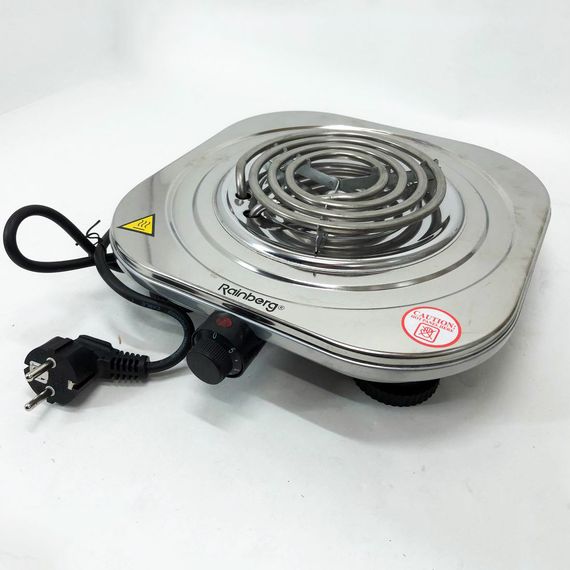 Плита побутова переносна Rainberg, Настільна електроплита, Кухонна електрична плита CN-49 | Зображення 5