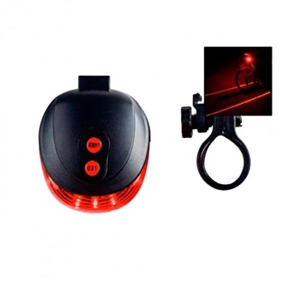 Фонарик велосипедный с крепежем BL-118 BIKE LIGHT+LASER | Зображення 3