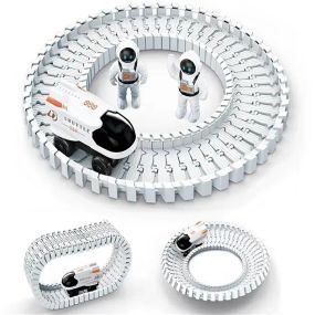 Конструктор космический трек LT243177 Outer Space Track со звуковыми эффектами и светом