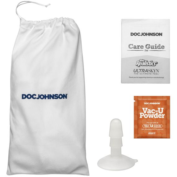 Фалоімітатор Doc Johnson Signature Cocks Girthmasterr 8.5 inch UltraSkyn (м'ята упаковка!!!) | Зображення 4