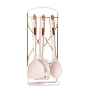 Набор кухонных принадлежностей на подставке 6 штук кухонные аксессуары YRUR3