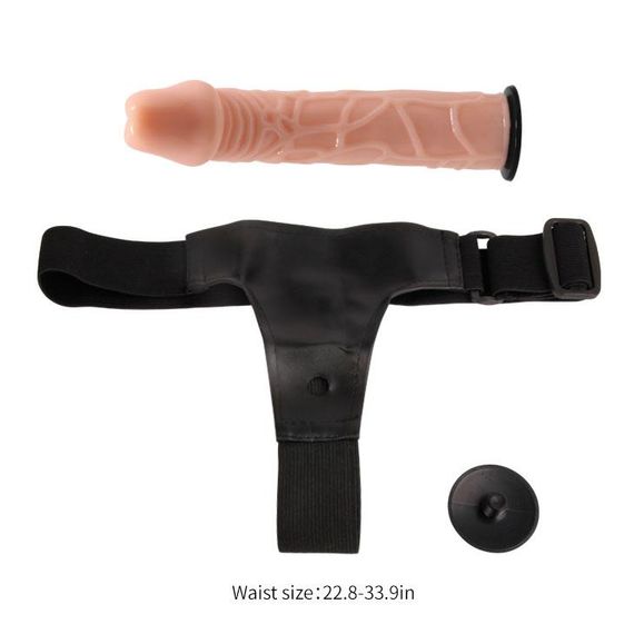 Страпон - Ultra Passionate Harness, 19.8 см Sex Aura | Зображення 3