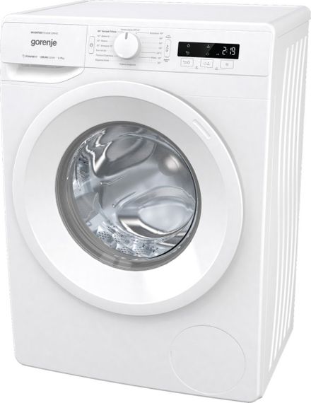 Пральна машина Gorenje з фронтальним завантаженням, інверторна, 7кг, 1200, A+++, глибина 46.5см, Дисплей, Білий (WNPI72SB) | Зображення 8