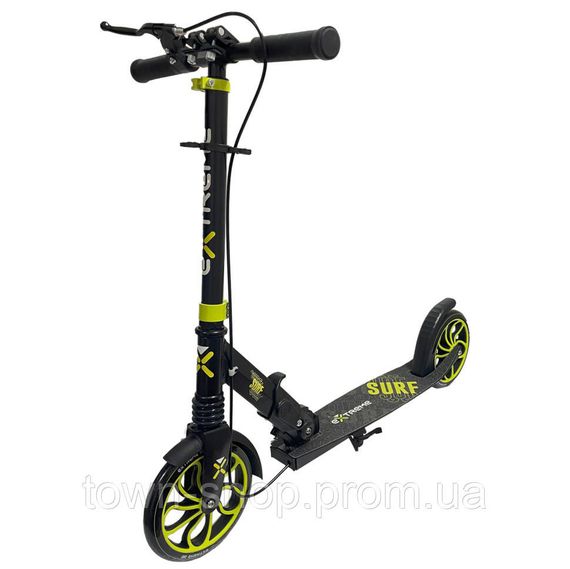 Самокат городской 2-х колесный Scooter Extreme SK2437(Yellow) желтый