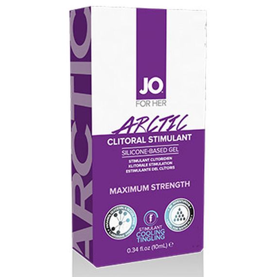 Кліторальний охолоджуючий гель System JO - For Her Clitoral Stimulant Cooling Arctic 10 ml Sex Aura