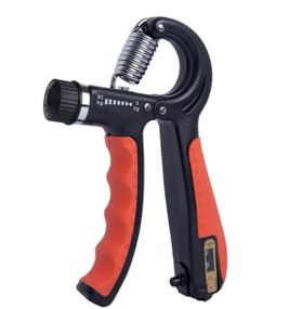 Еспандер кистьовий з лічильником PowerPlay PP-4402 з регульованим навантаженням 10-60 кг, Червоний (PP_4402_Red)