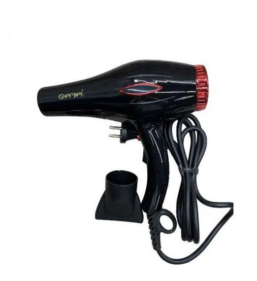 Мощный качественный фен для сушки укладки волос Gemei Gm-1770 2200 Вт электрофен
