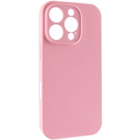 Чохол Silk Full Camera Protective (AA) NO LOGO для Apple iPhone 16 Pro (6.3") Рожевий / Light pink