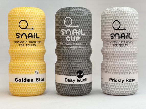 НОВИНКА Мастурбатор чоловічий Snail білий