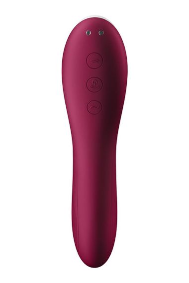 Вакуумний кліторальний стимулятор із вібрацією Satisfyer Dual Crush Sex Aura | Зображення 2
