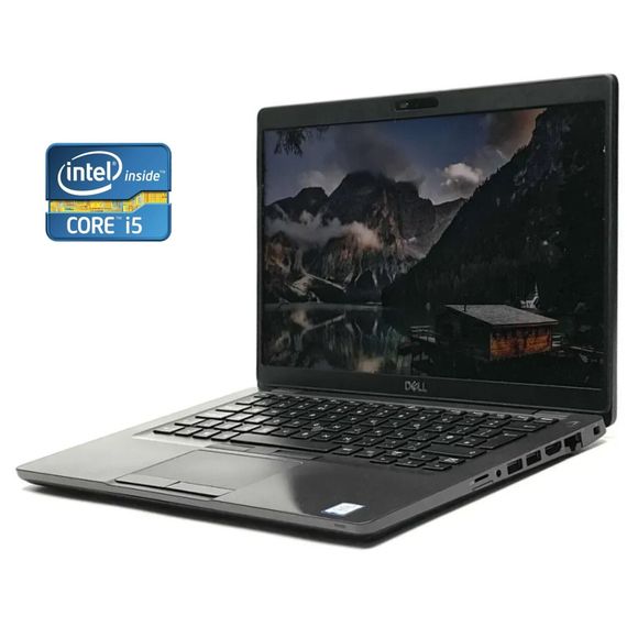 Ультрабук Б-класс Dell Latitude 5400 / 14" (1920x1080) IPS / Intel Core i5-8365U (4 (8) ядра по 1.6 - 4.1 GHz) / 4 GB DDR4 / 128 GB SSD / Intel UHD Graphics 620 / WebCam / Win 10 Pro б/у