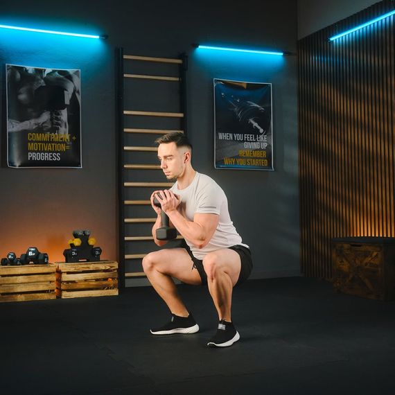 Гантели для фитнеса неопреновые TREX Sport TX-070VD 2x7кг | Зображення 5