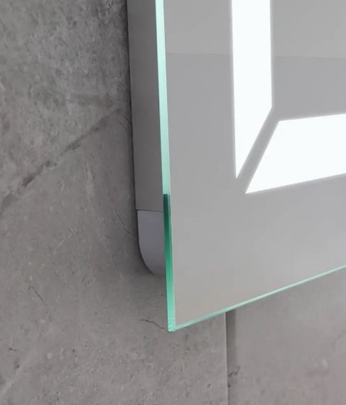 Дзеркало Mixxus Light MR01-80x60 (годинник, LED-підсвічування, антизапотівання) (MI5998) | Зображення 6