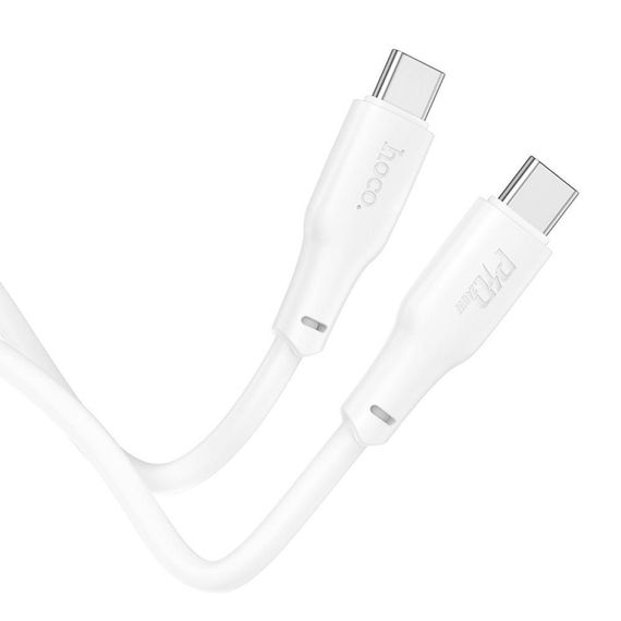 Кабель USB Hoco X93 Force 240W Type-C to Type-C 2M Колір Бiлий | Зображення 5