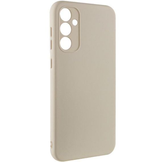 Чехол TPU GETMAN Liquid Silk Full Camera для Samsung Galaxy A55 Песочный / Sand | Зображення 1