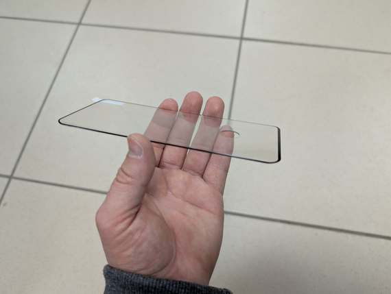 Захисне скло для Samsung S20 Plus / Самсунг С20 Плюс Mietubl, 5D, з чорною рамкою | Зображення 3