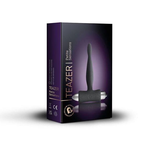 Анальный вибратор Rocks Off Petite Sensations - Teazer Black sexstyle | Зображення 2