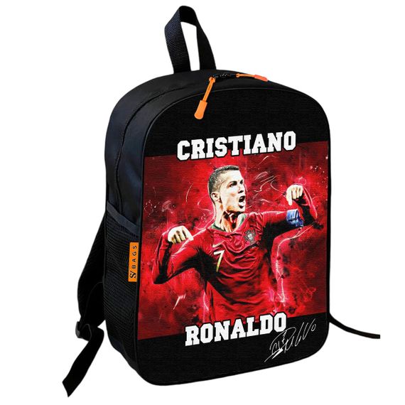 Рюкзак шкільний дитячий спортивний Кріштіану Роналду 36х27 см для хлопчика (01117)