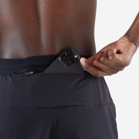 Шорти чоловічі Dry+ для бігу чорні - 2XL UA56/58 | Зображення 4