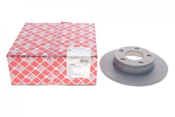 Диск гальмівний задній Audi A6 97-05 255x10  22906