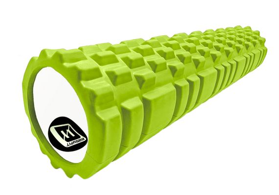Масажний ролер EasyFit Grid Roller 60 см v.3.1 салатовий (EF-2037-GN)