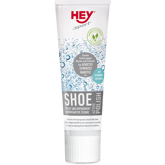 Водовідштовхуюче просочення для взуття HeySport Activ-Polish 75ml, Безбарвний | Зображення 1