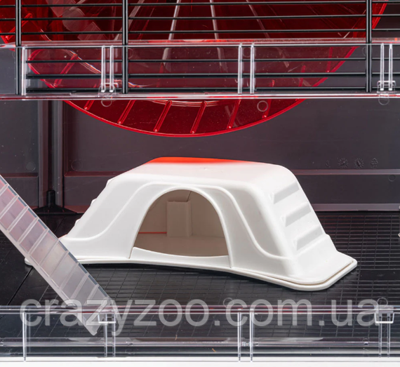 Модульна клітка для хом'яків та мишей Ferplast Multipla Hamster Lagre з аксесуарами чорна 107.5x37.5x42 см 57007417 | Зображення 8
