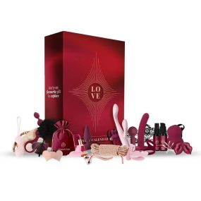 Адвент-календар Dream Toys Pleasure Box, червоний, 24 предмети Sex Aura