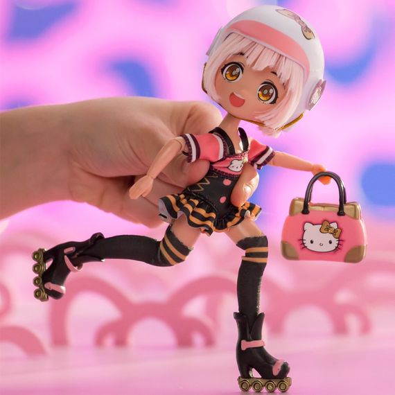 Дитяча лялька "Золота Роллер Діва" 4SF Manga Dolls HKTF1000 серії "Hello Kitty" | Зображення 4