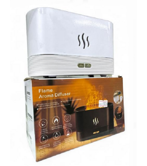 Зволожувач повітря з ефектом полум'я Humidifier Flame ART-5034 | Ультразвуковий аромадифузор-нічник